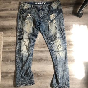 TRUE ROCK Biker Jeans 40/32